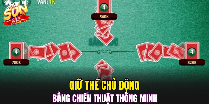 Giữ thế chủ động bằng chiến thuật thông minh 