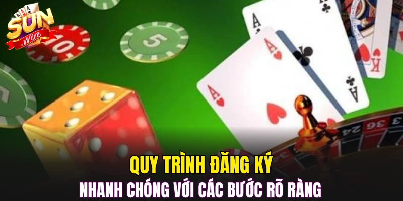Quy trình đăng ký nhanh chóng với các bước rõ ràng