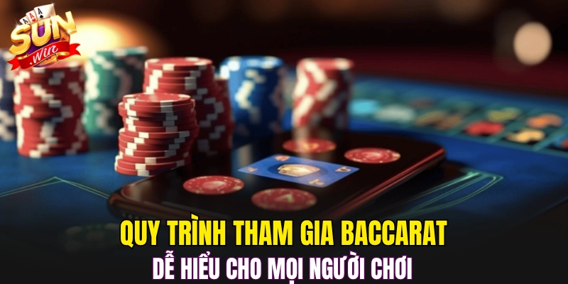 Quy trình tham gia Baccarat dễ hiểu cho mọi người chơi